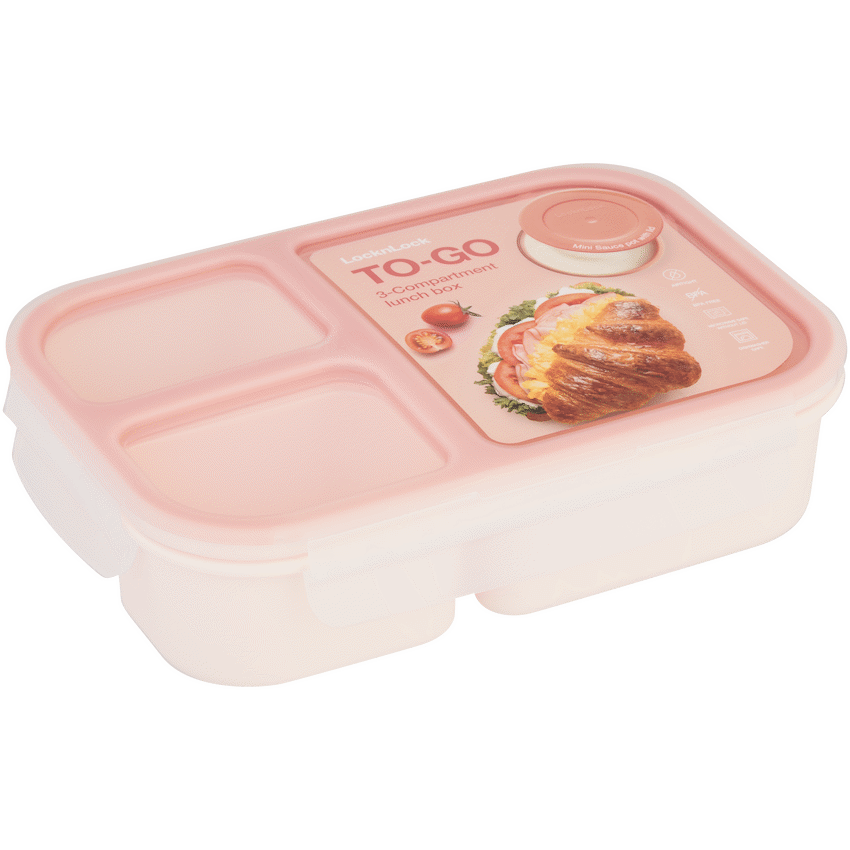LocknLock To-Go lunch box 980ml pink