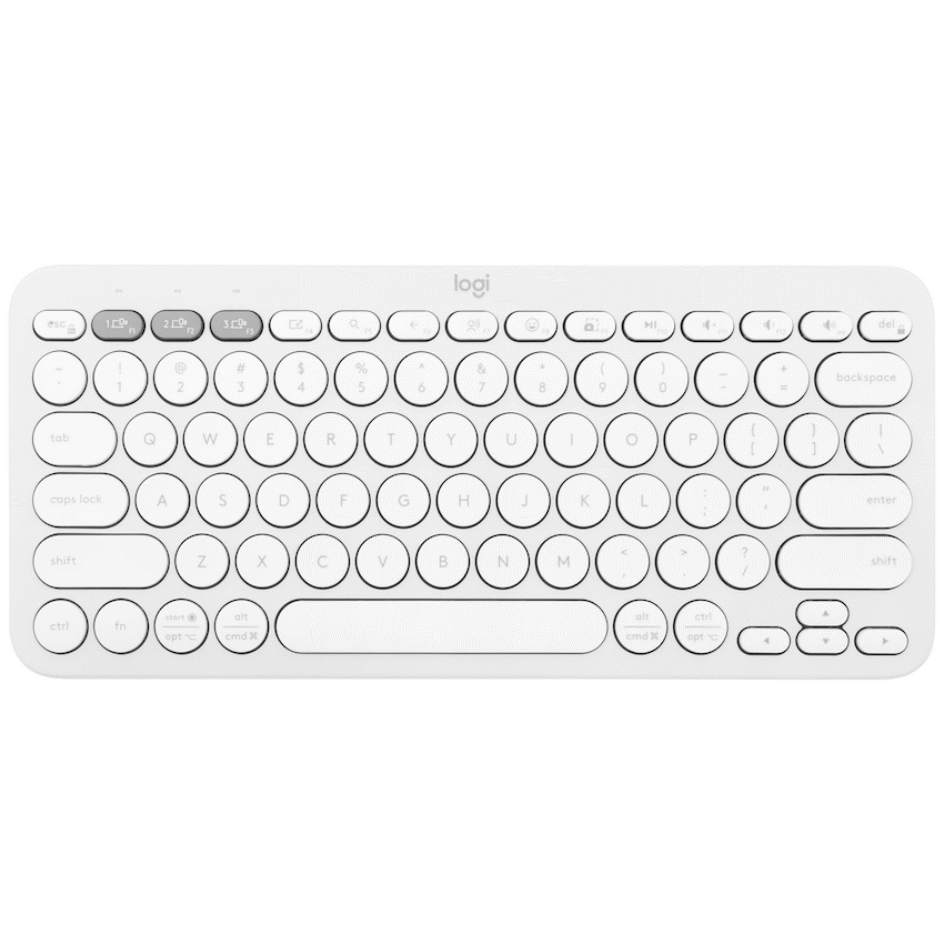 Pebble Keys 2 K380s - Tonal White