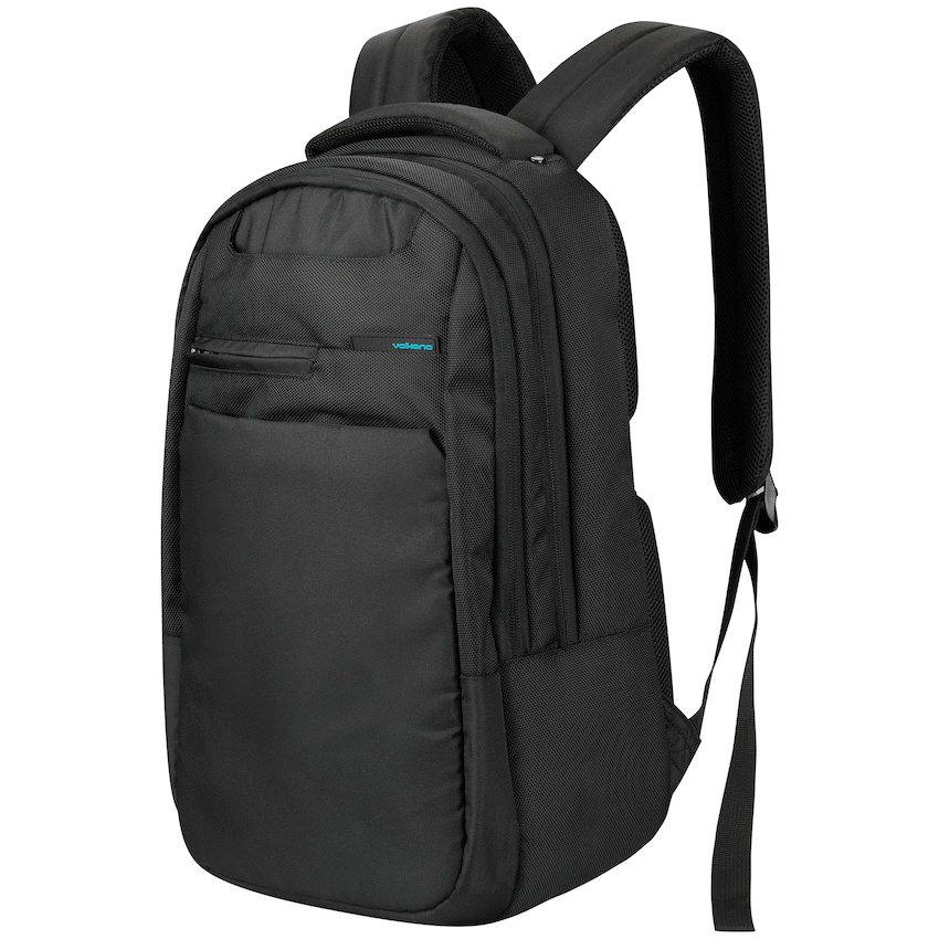 Volkano Suave 15.6" Laptop Backpack - Black/Turquoise