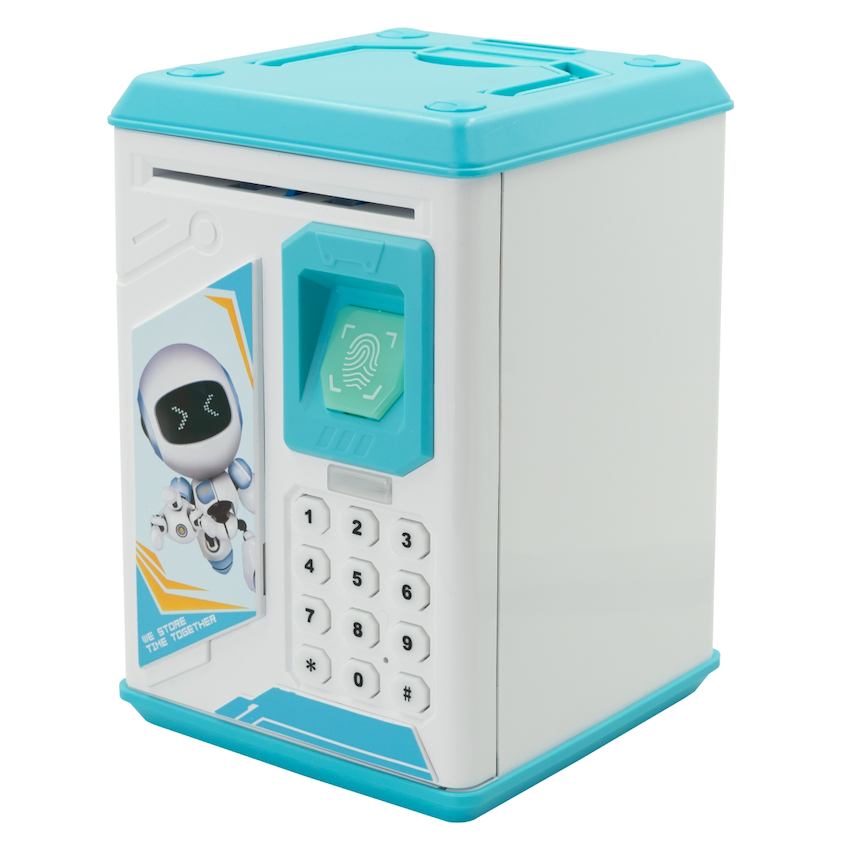 Volkano Kids Robo Vault Series Kids Money-Saving Vault - Blue