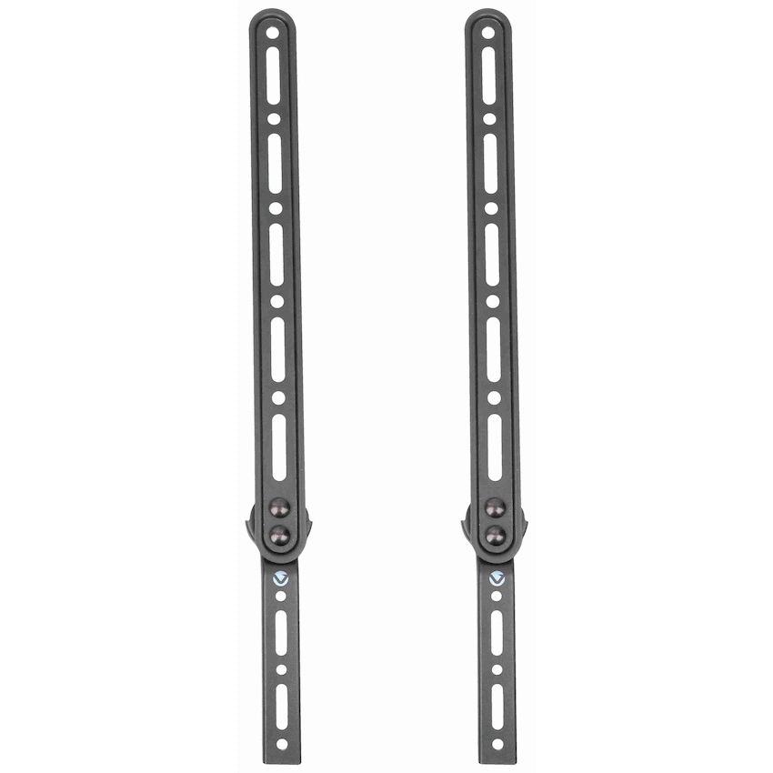 Volkano Steel Series Soundbar and Speaker TV Bracket - Black