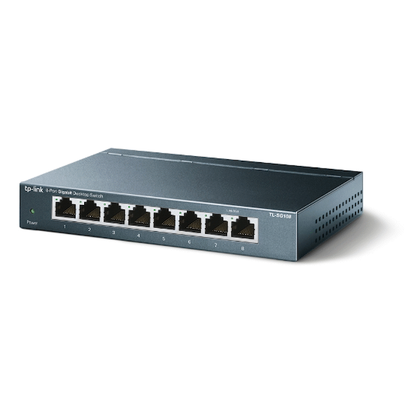 TP-Link TL-SG108 8-Port Gigabit Desktop Switch