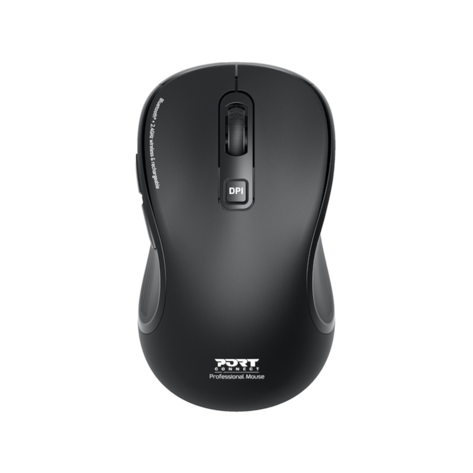 Port Essential Wireless Black Mouse