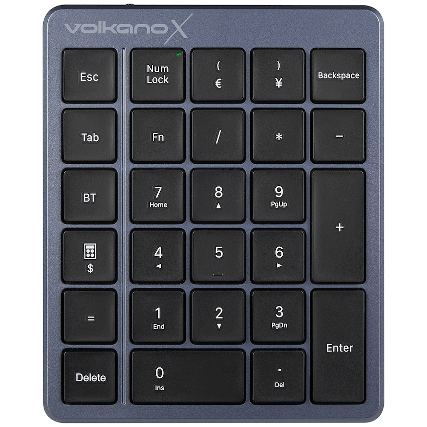 Volkano X Numeric Series Keypad With Scissor keys - Black