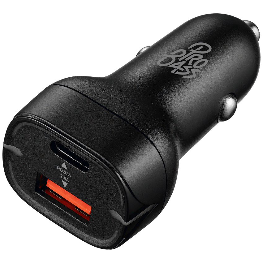 Pro Bass AutoPower Series 32w Dual USB and Type-C Car Charger