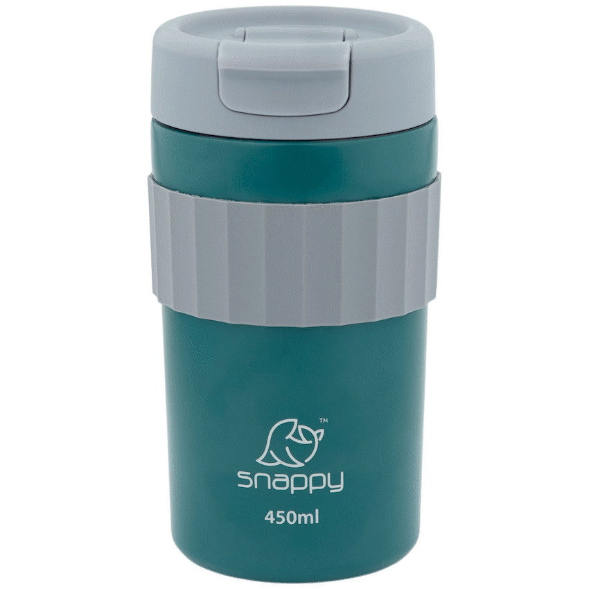 Snappy Grip Thermal Tumbler 450ml Teal ( Order in Qty of 6)