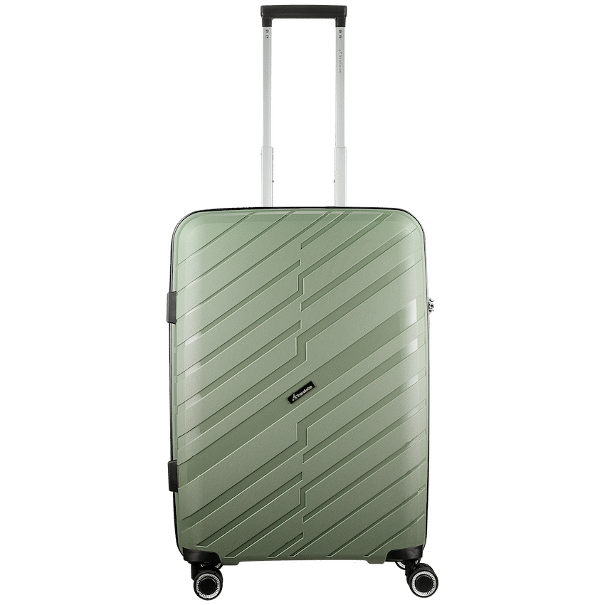 Travelwize Java PP 4-Wheel Spinner 65cm Luggage - Military