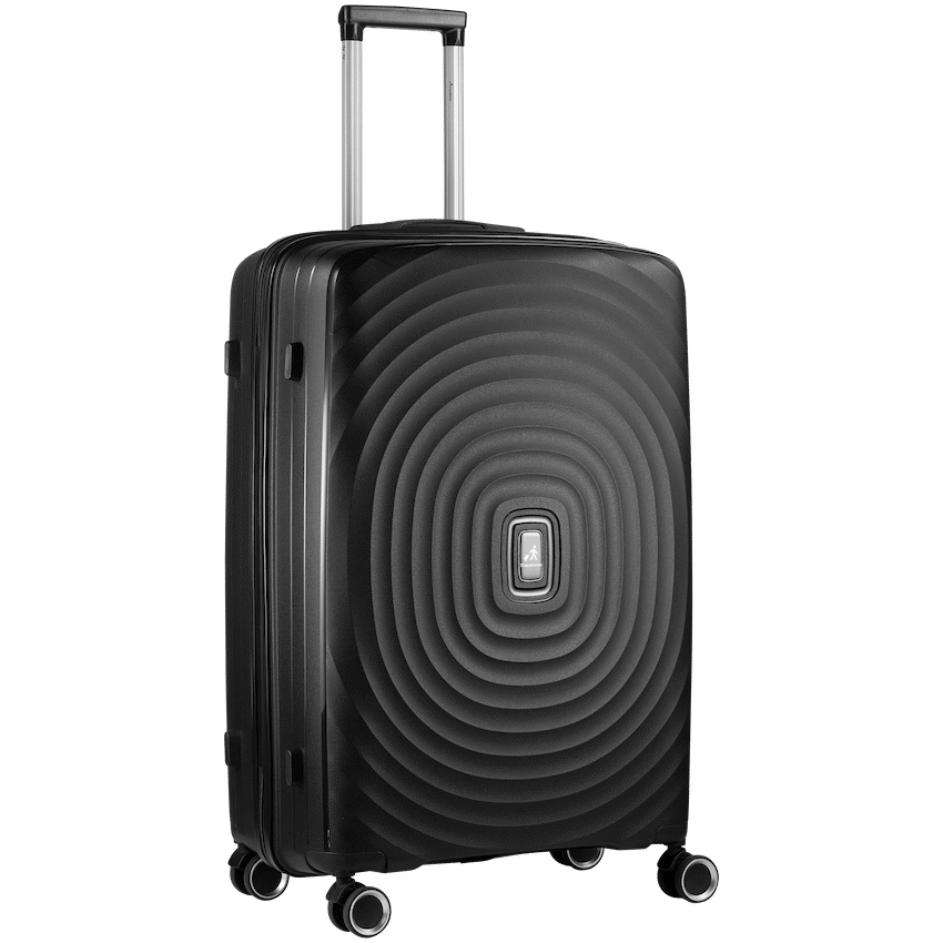 Travelwize Ripple PP 4-Wheel Spinner 75cm Luggage - Black