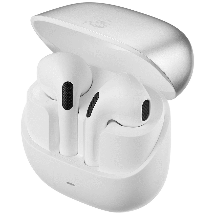 Pro Bass Zest Series TWS Earphones - Silver