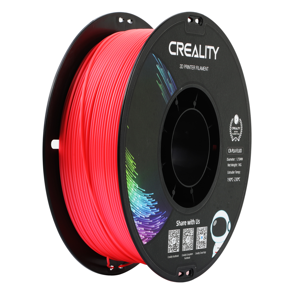 Creality PLA Filament Fluorescent Red 1Kg