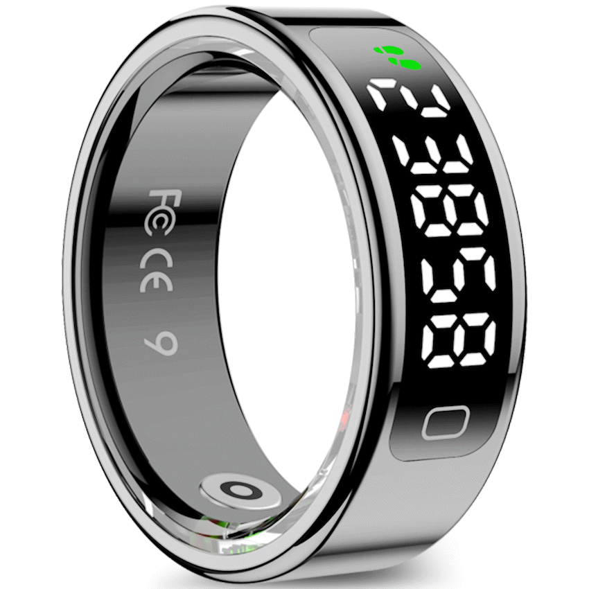 Volkano Ring Series Ring Pro Smart Ring with Charging Case - 19.9mm