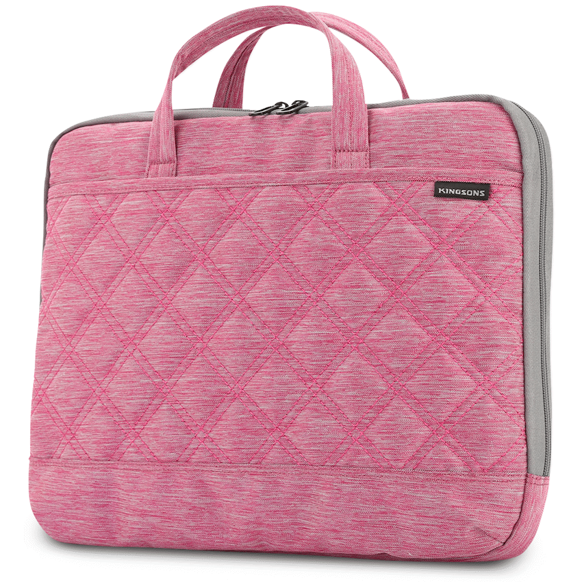 Kingsons 15.6" Ladies Bag Trace Series - Pink