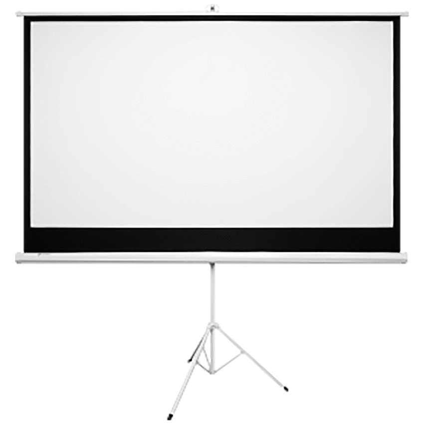 Connex E-Luminate Tripod Projector Screen 100'' - 16:9