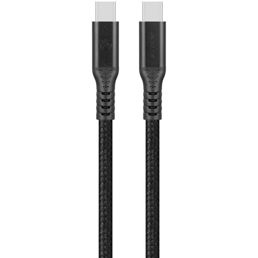Volkano Weave Series USB C to USB C 240W 20Gbps 2m-black