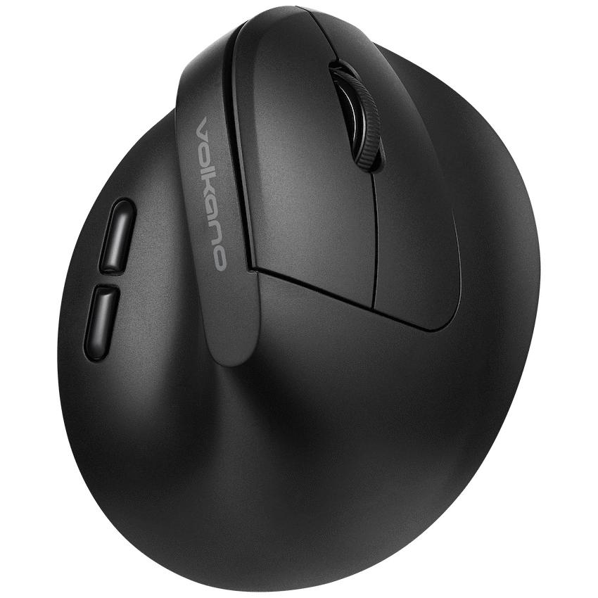 Volkano Curve Series Ergonomic Bluetooth Wireless mouse - Black