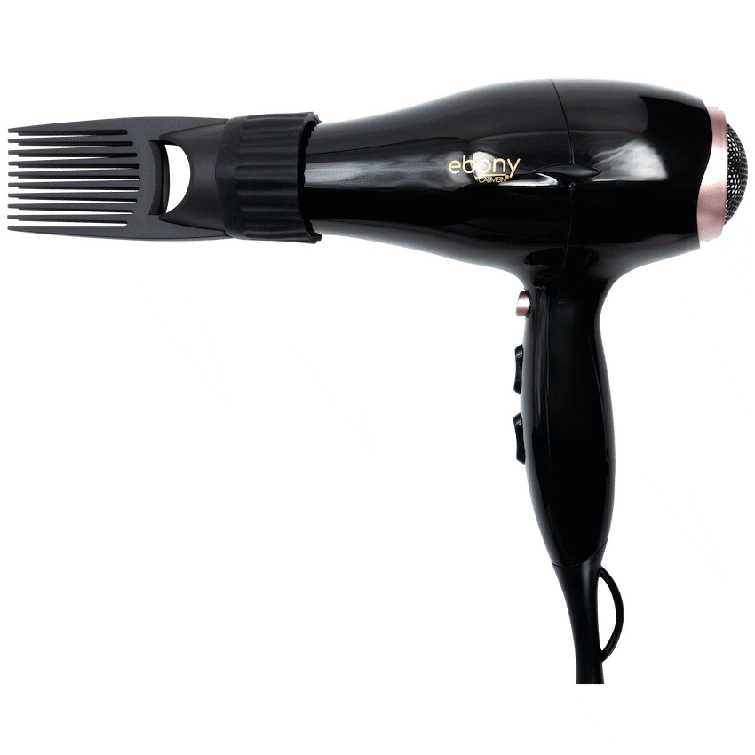 Carmen Power Comb Hairdryer 2000w - Ebony