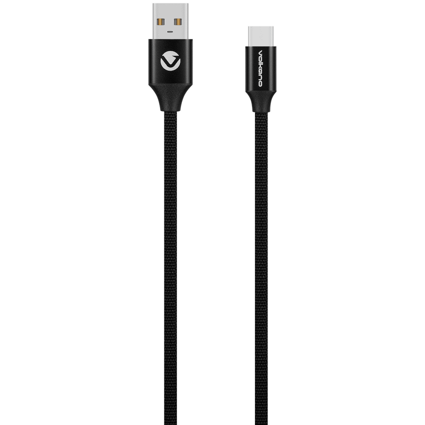 Volkano On The Go USB to Type-C 30w Braided 1m