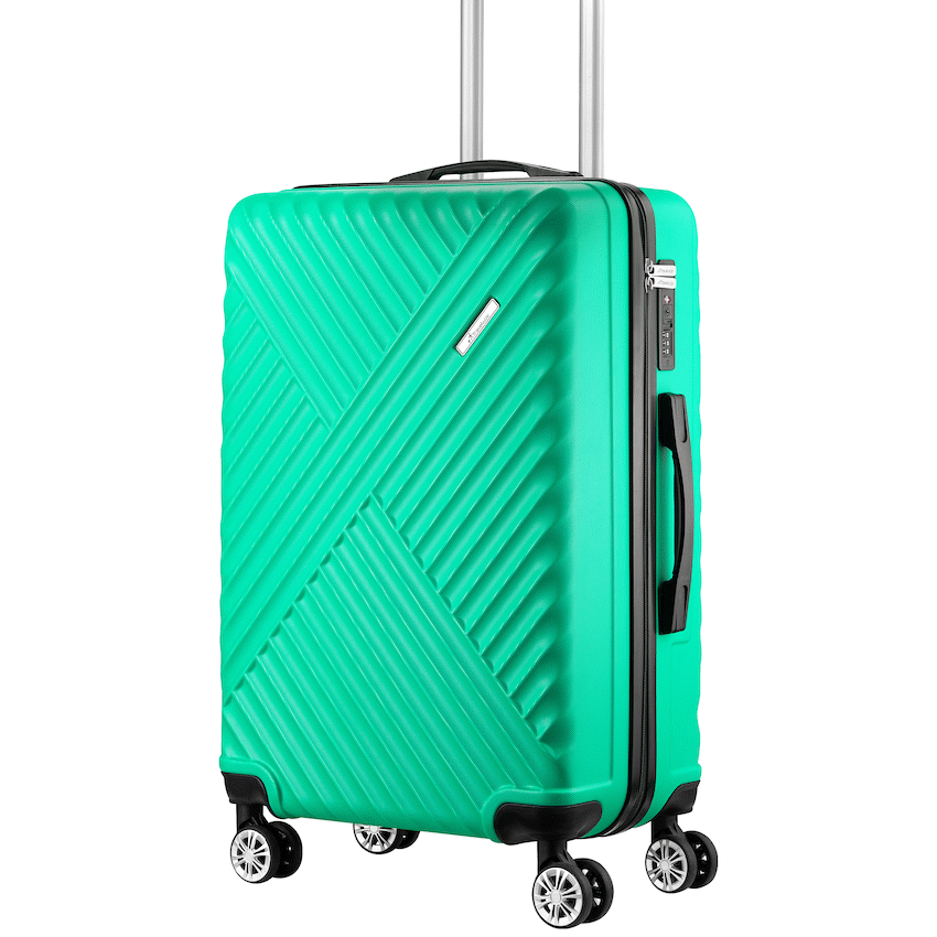 Travelwize Astra ABS 67cm 4-Wheels Spinner Luggage - Jade