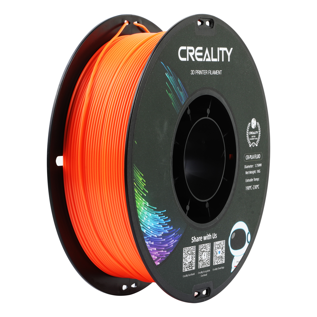 Creality PLA Filament - Fluorescent Orange 1kg