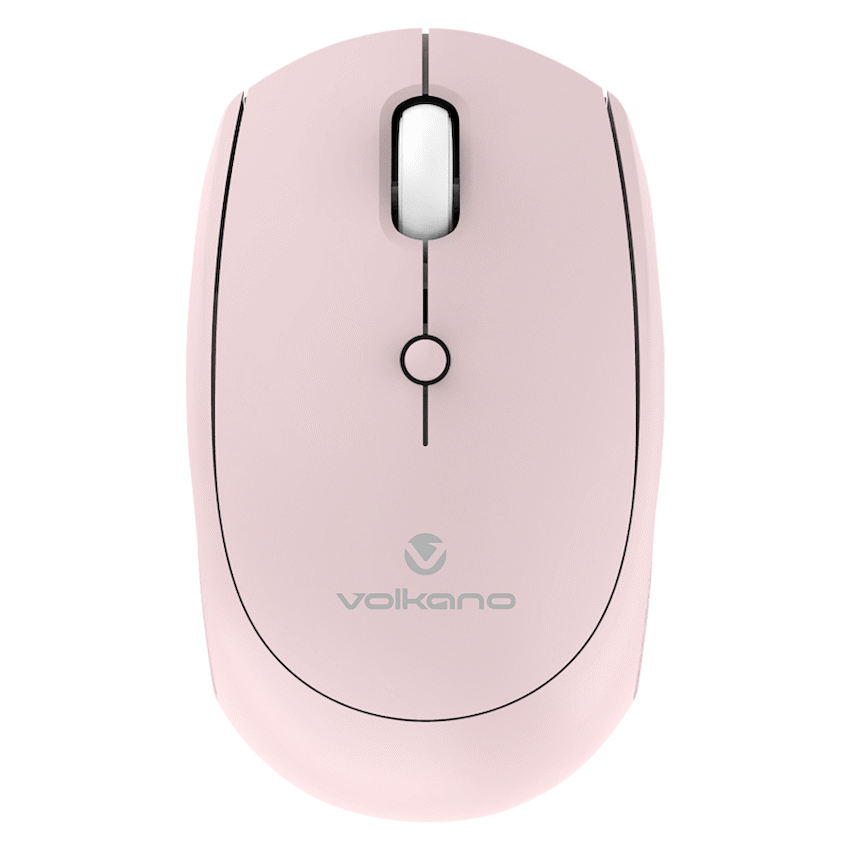 Volkano Talc Wireless Mouse - Pink