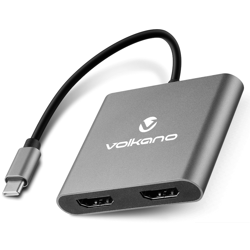 Volkano Expand Series USB-C to Dual 4K HDMI Adaptor