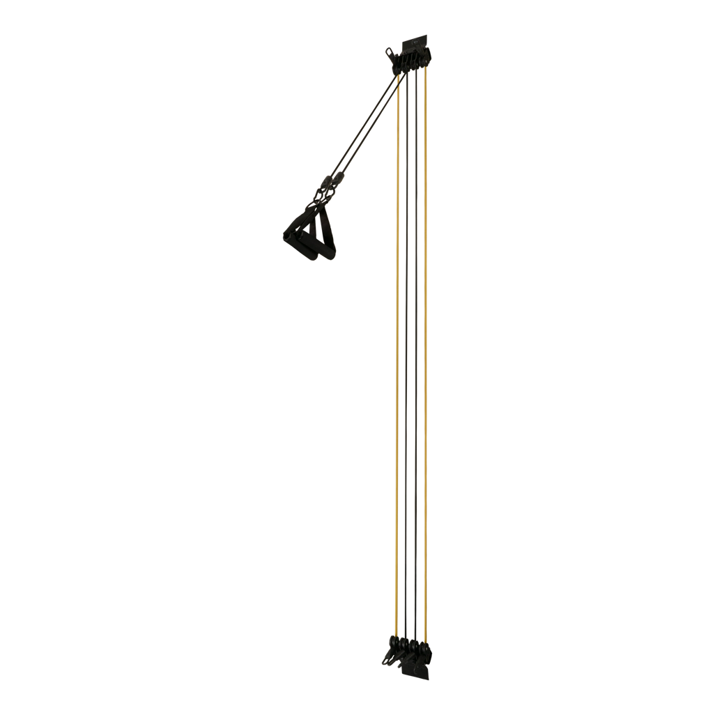 Volkano Active Doorway Gym - Black/ Yellow