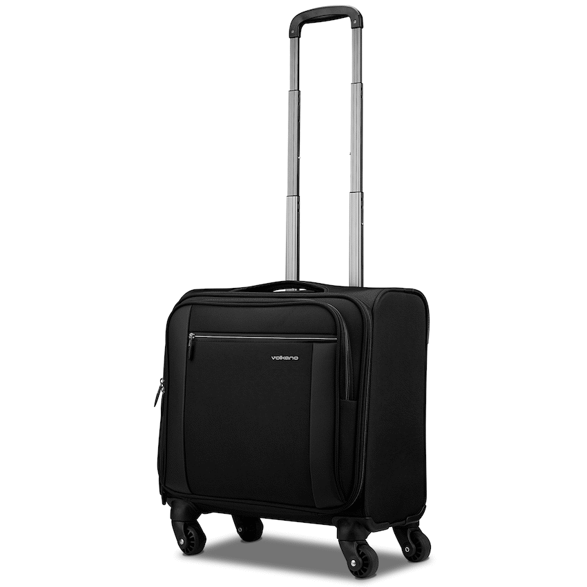 Volkano Bradshaw Business Trolley Black