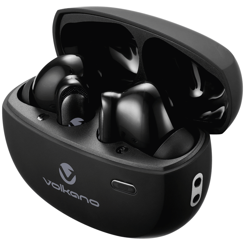Volkano Nomad Active Noise-Cancelling True Wireless Earphones - Black