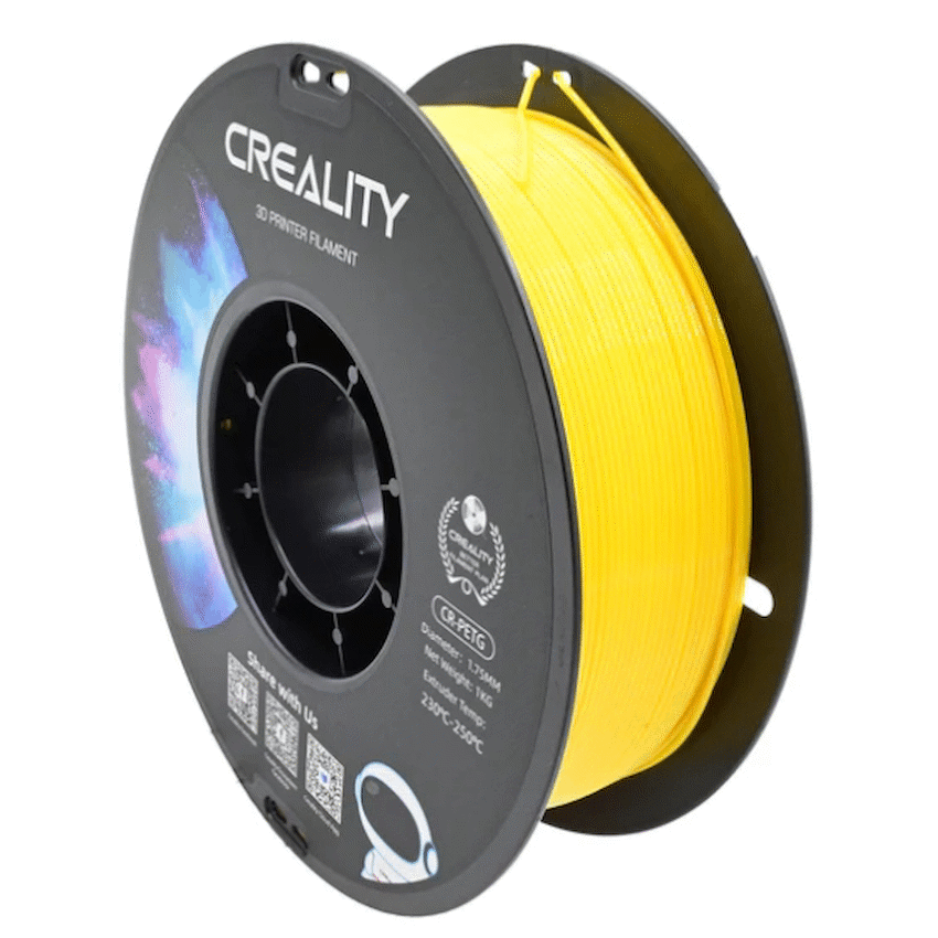 Creality PETG Filament - Yellow - 1kg