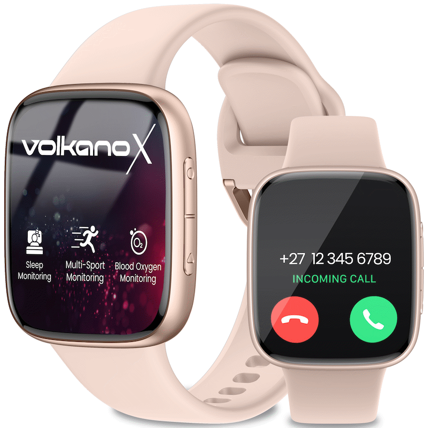 VolkanoX Solaris Series Fitness Smartwatch - Gold