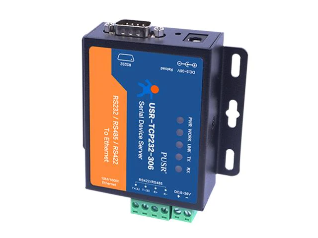 Industrial 1-Port RS485/232/422 To Ethernet Converter