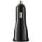 CANYON car charger C-033 2.4A/USB-A built-in Lightning Black