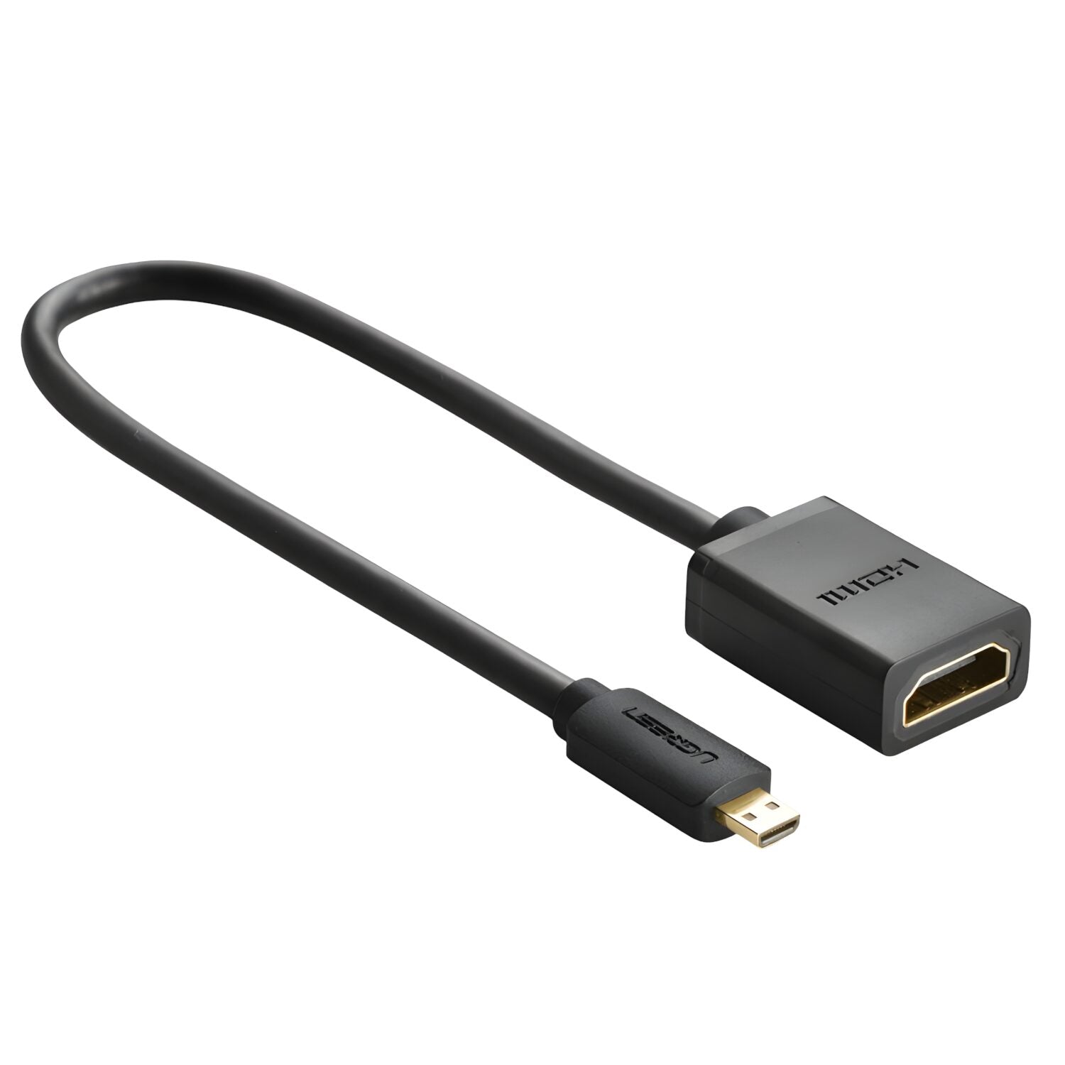 UGREEN 20134-20134 Micro HDMI Male to HDMI Female Adapter - Black – image 3
