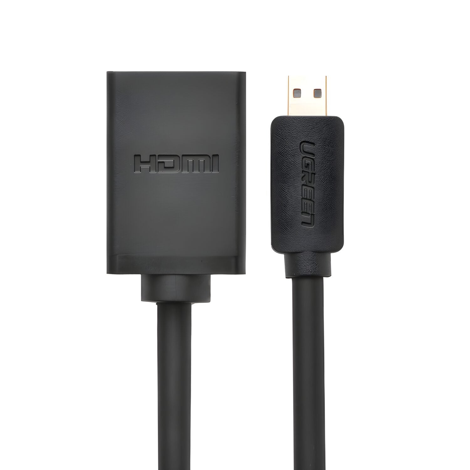 UGREEN 20134-20134 Micro HDMI Male to HDMI Female Adapter - Black – image 2