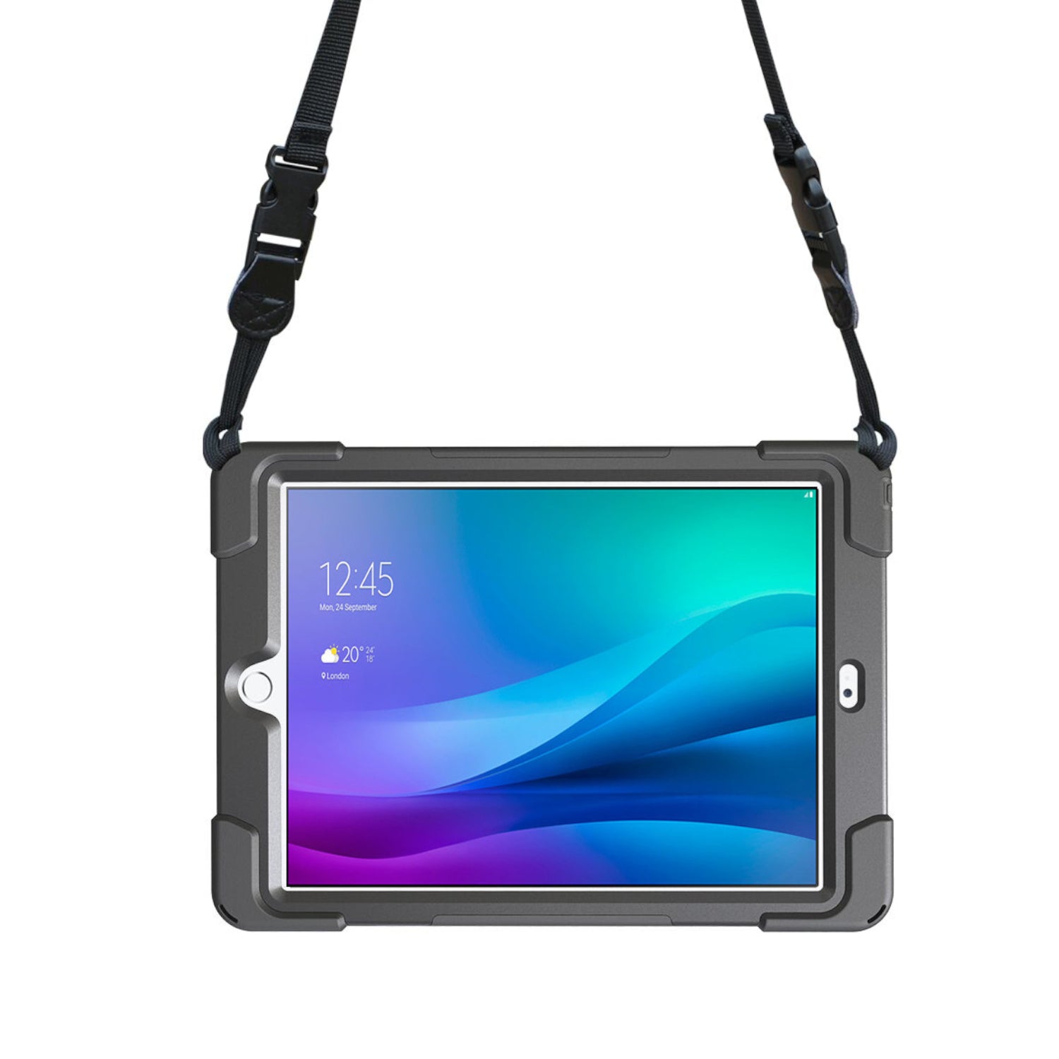 Port Designs Pro Shock 360 Rugged Protective and Rotative Folio for Samsung Galaxy Tab A9+ - Black – image 6