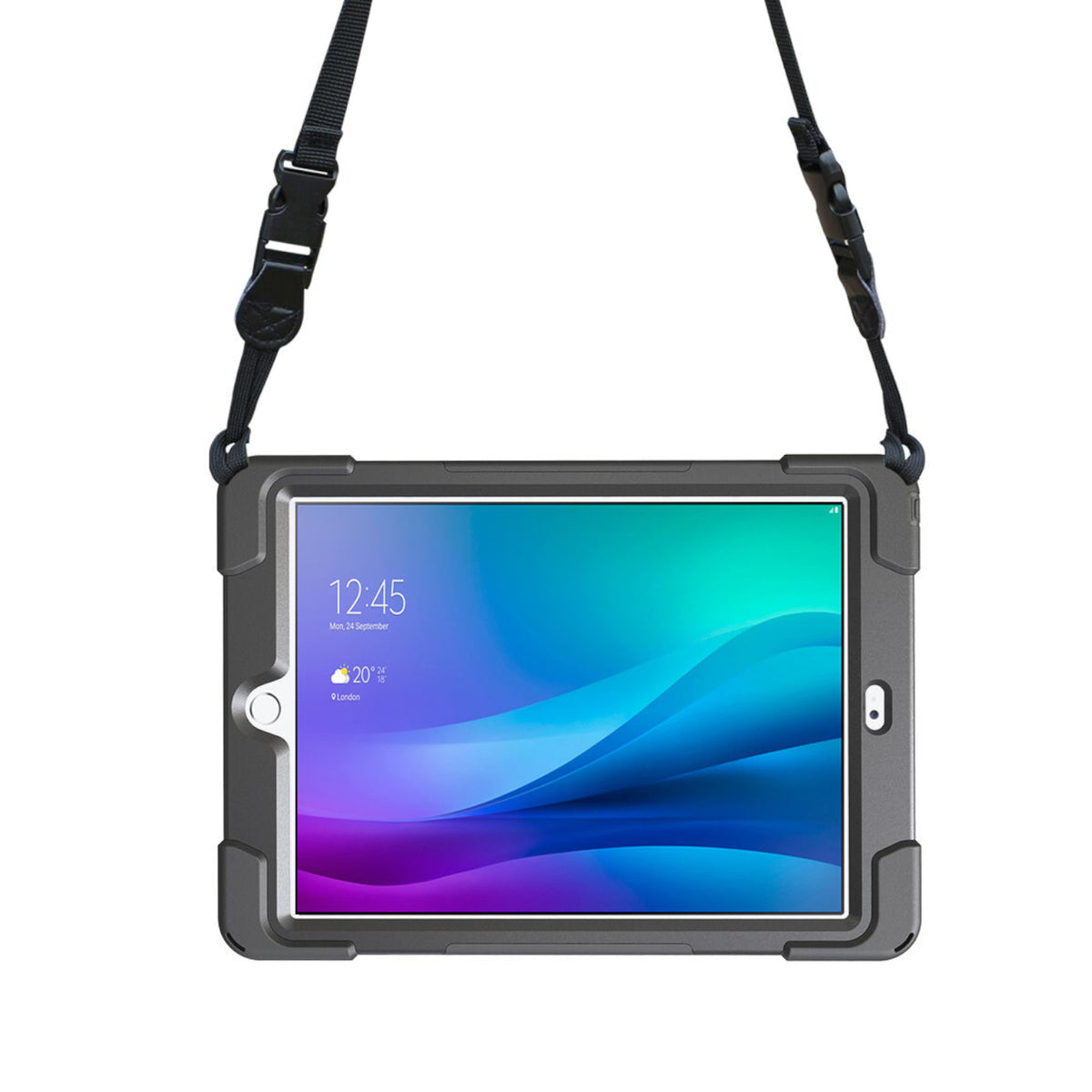 Port Designs Pro Shock 360 Rugged Protective and Rotative Folio for Samsung Galaxy Tab A9+ - Black – image 6