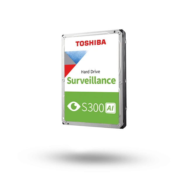 Toshiba S300 AI 16TB Surveillance HDD 3.5" | HDEB03CZSA51F