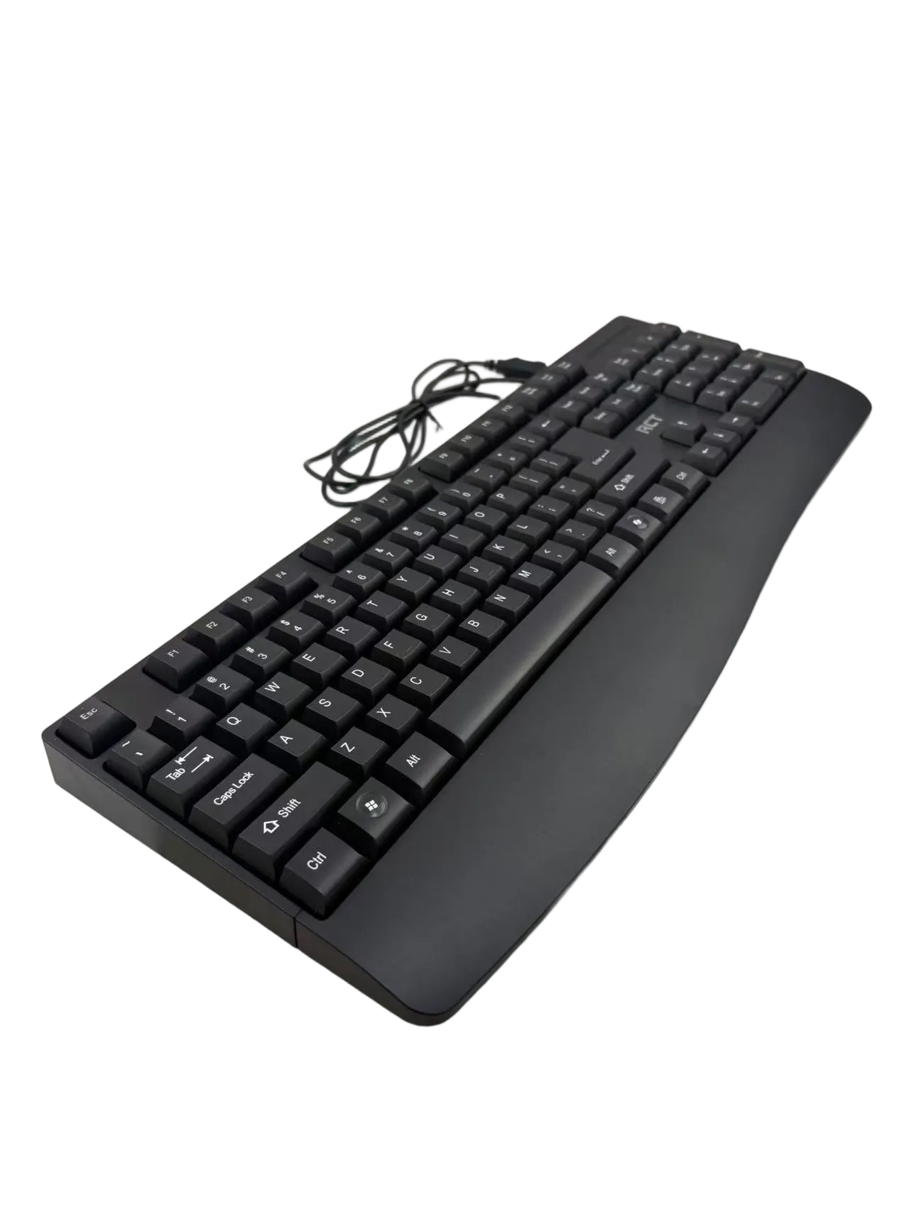 RCT Wired USB Keyboard & Mouse Combo | 104-Key Membrane Keyboard | AI Tool Key | Optical Mouse; 1000-3200 DPI - image 7