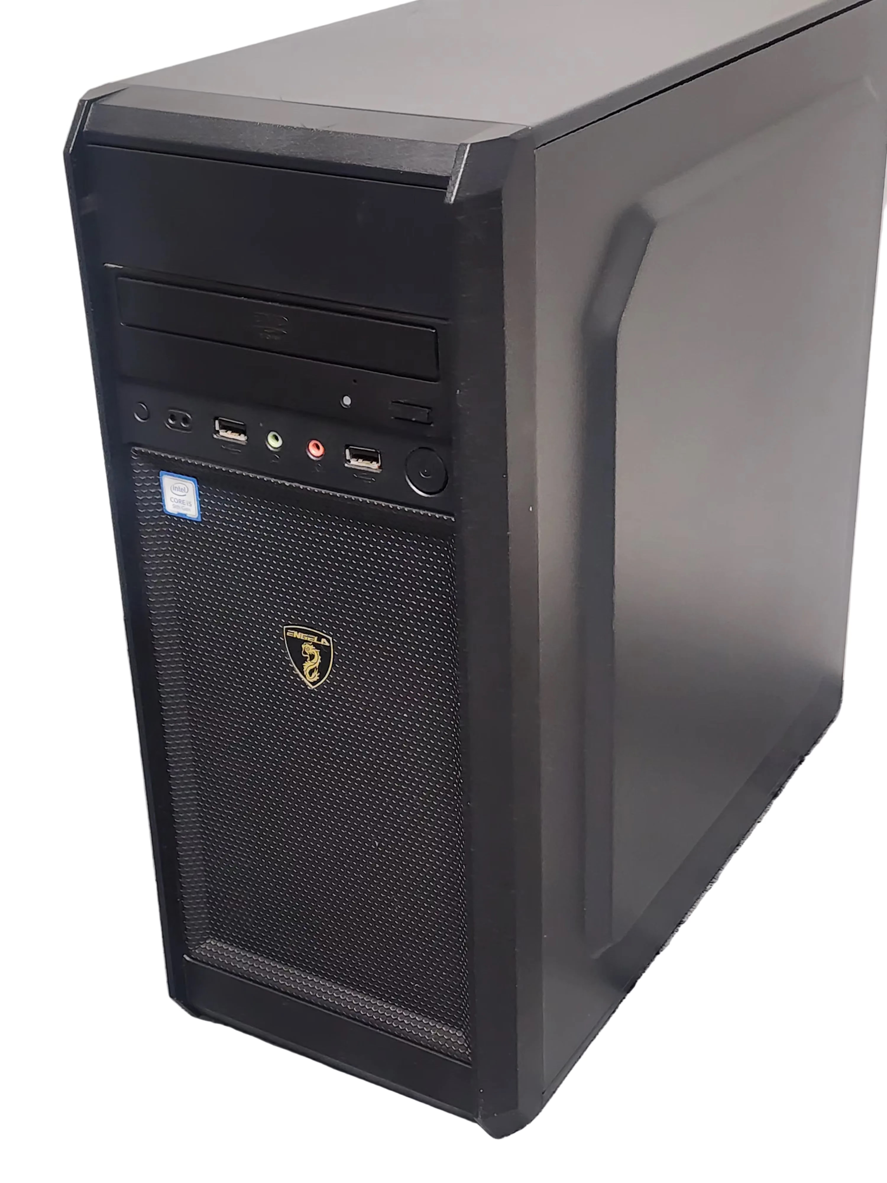 Core i5 9th gen desktop tower with 2gb graphics card, 8gb ram, 500gb ssd refurb