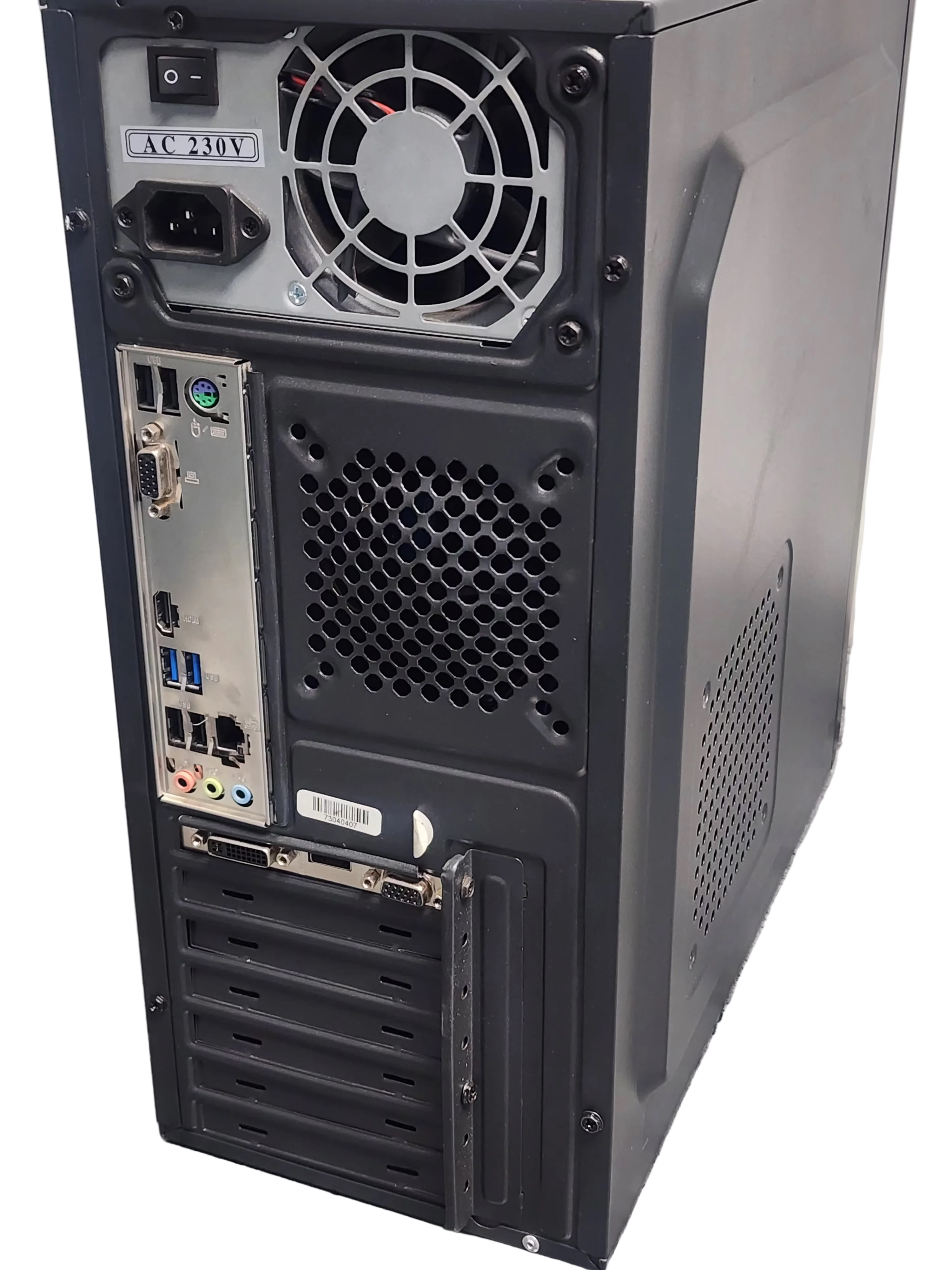 Core i5 9th gen desktop tower with 2gb graphics card, 8gb ram, 500gb ssd refurb