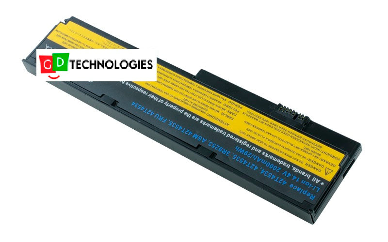 LENOVO THINKPAD X200 14.4V 1800MAH/26WH REPLACEMENT BATTERY