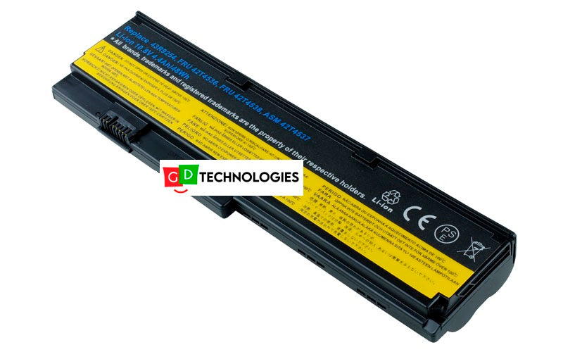 LENOVO THINKPAD X200 10.8V 4400MAH/48WH REPLACEMENT BATTERY