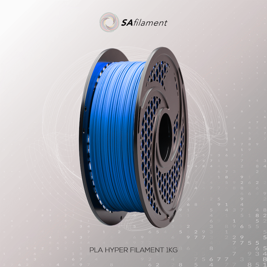 SA Filament PLA Hyper Filament 1kg - Blue - image 20