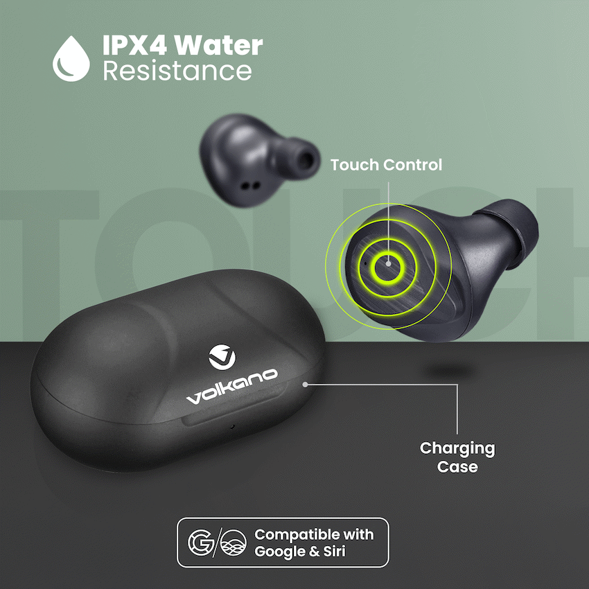Volkano Scorpio Series True Wireless Earphones - Black - image 20