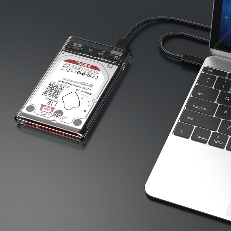 ORICO HDD ENCL TYPEC SATA 2.5 BK