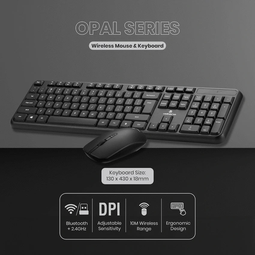 Volkano Opal Series Wireless Keyboard and Mouse Combo - image 21