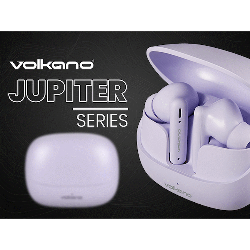 Volkano Jupiter Series TWS Earphones - Pastel Purple - image 21