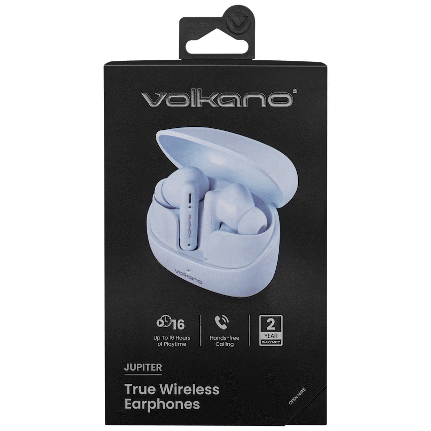 Volkano Jupiter Series TWS Earphones - Pastel Blue - image 21