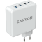 CANYON H-100, GAN 100W charger Input:100V-240V Output: USB-C1/C2: 5V 3A, 9V 3A, 12V 3A, 15V 3A, 20V 5A USB-A 1/A2, 4.5V/5A, 5V/4.5A, 9V/3A, 12V/2.5A, 20V/1.5A C1+C2, 65W + 30W, C1+A1, 65W + 30W, C1+A2, 65W + 30W, C1+A1+A2, 65W