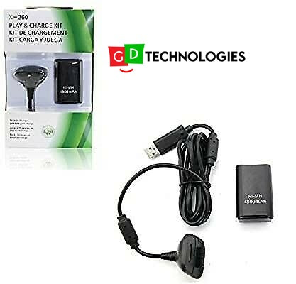 XBOX 360 PLAY AND CHARGE KIT